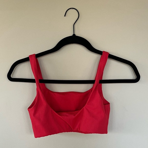 Girlfriend Collective Ribbed Sports Bra - Picture 2 of 3